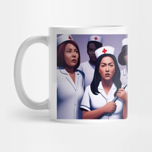 Protesting nurses Mug